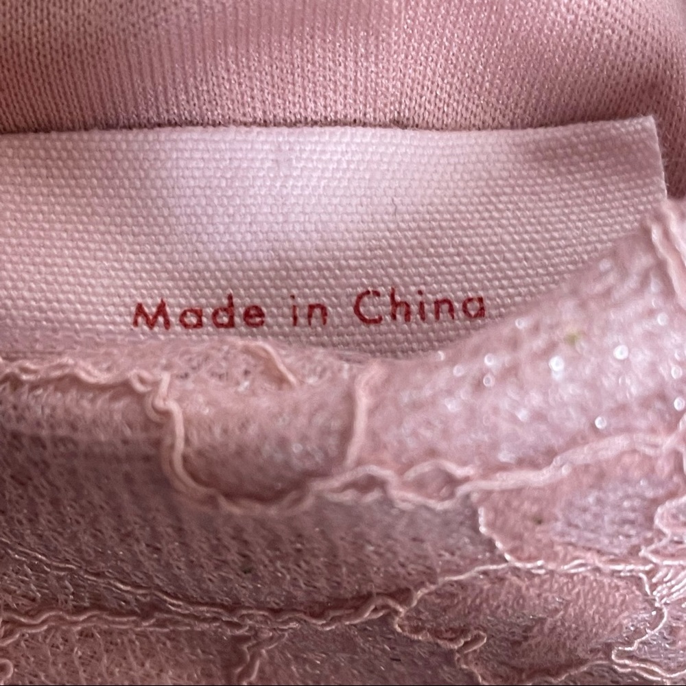 SHOWPO. Floral Lace Overlay Bodycon Barbiecore Mini Dress - Picture 14 of 15